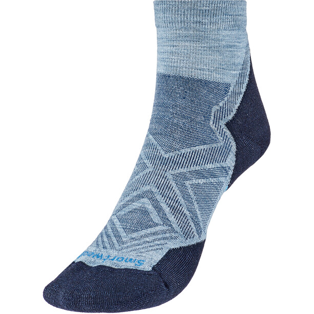 Smartwool Run Targeted Cushion Calcetines Tobilleros Hombre, azul