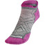 Smartwool Run Targeted Cushion Calcetines tobilleros bajos Mujer, gris/rosa
