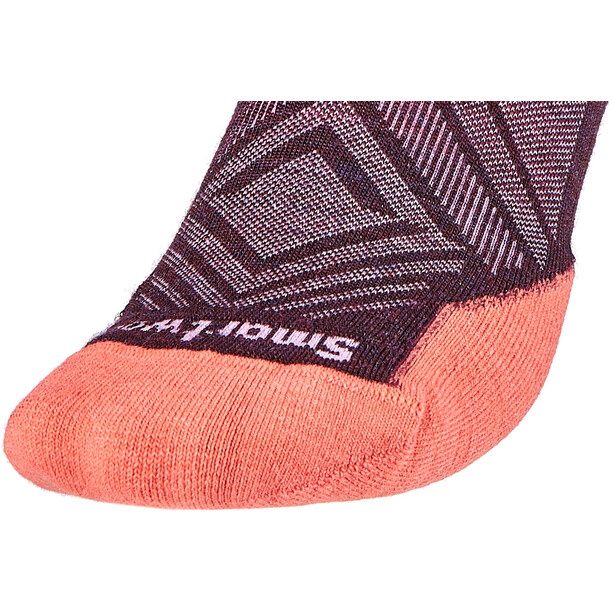 Smartwool Run Targeted Cushion Chaussettes mi-hautes Femme, rouge