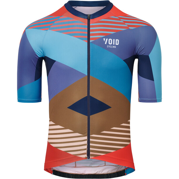 VOID Abstract Maillot à manches courtes Homme, Multicolore