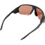 100% Norvik Sunglasses soft tact crystal black/hiper crimson silver mirror