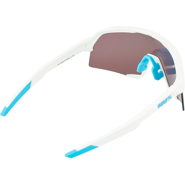 100% S3 Movistar Team Glasses team white/hiper blue multilayer mirror