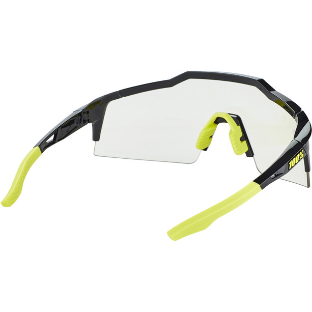 100% Speedcraft SL Glasses gloss black/photochromic