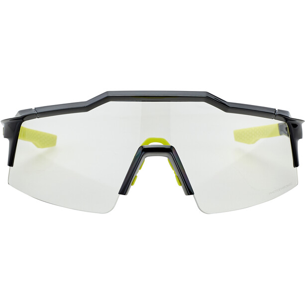 100% Speedcraft SL Glasses gloss black/photochromic