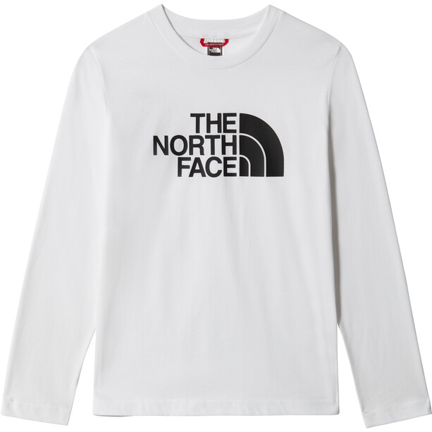 The North Face Easy LS T-skjorte Ungdom Hvit