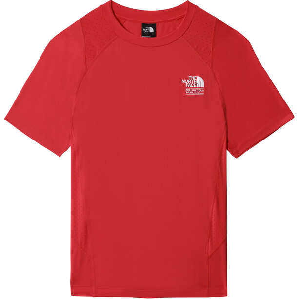 The North Face AO isbre grafikk SS T-skjorte Herre rød