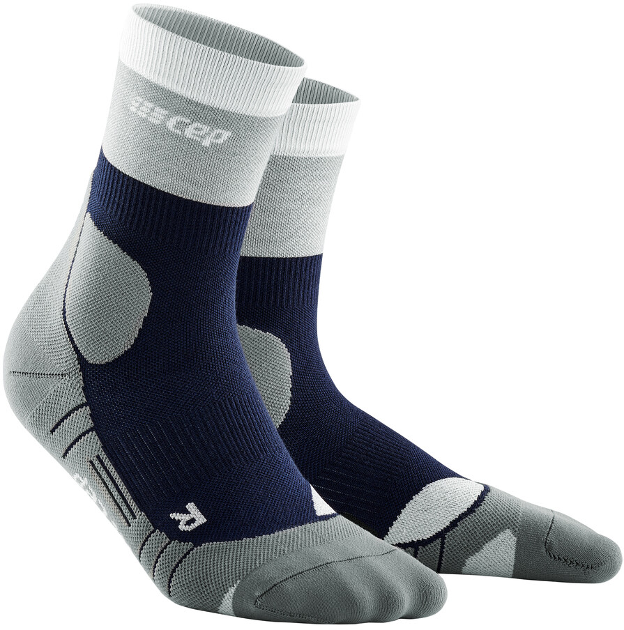 cep Hiking Light Merino Mid-Cut Socken Herren blau/grau