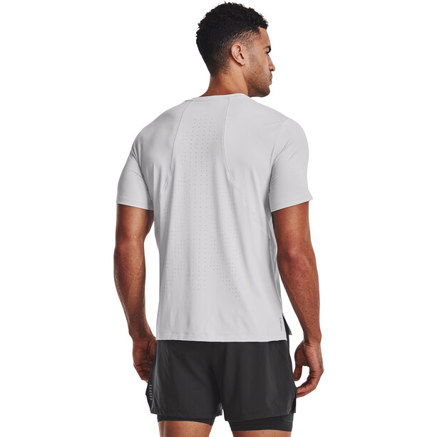 Under Armour Iso-Chill Run Laser Chemise à manches courtes Homme, gris
