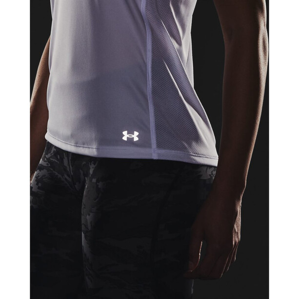Under Armour Fly By Canottiera Donna, bianco