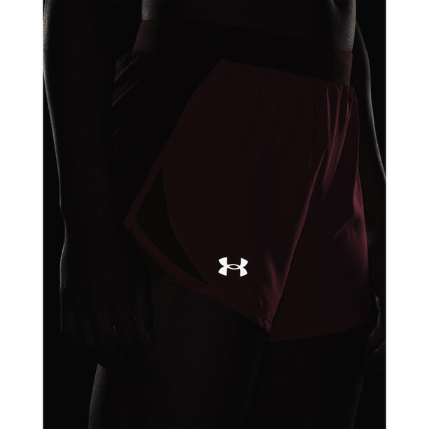 Under Armour Fly By 2.0 Shorts Damen pink
