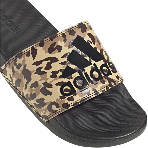adidas Adilette Comfort Slajdy Kobiety, czarny/brązowy