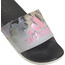 adidas Adilette Comfort Dia's Dames, zwart/grijs