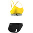 adidas BW Branded Bikini Donna, giallo/nero