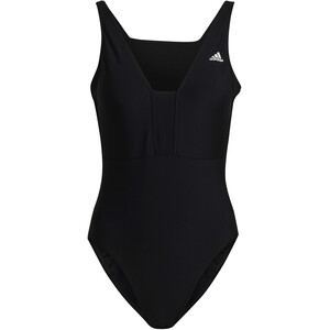adidas Iconisea 3S S Badeanzug Damen schwarz schwarz