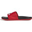 adidas Adilette Comfort Diapositives, noir/rouge