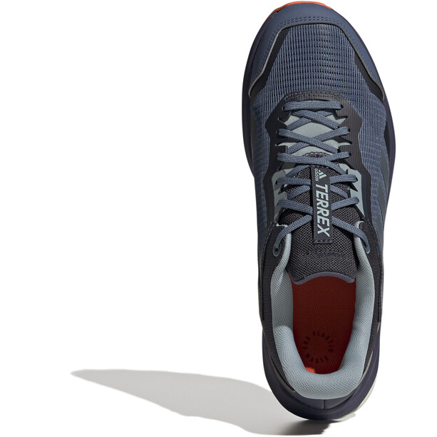 adidas TERREX Trailrider Sko til løb på stier Herrer, blå/grå
