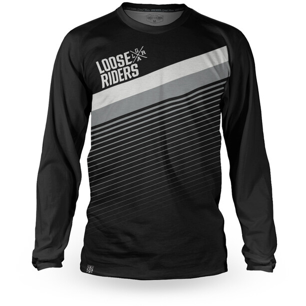 Loose Riders Basic Maillot manches longues Homme, noir