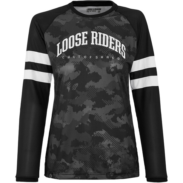 Loose Riders Technical Riding Sets Maillot à manches longues Femme, gris
