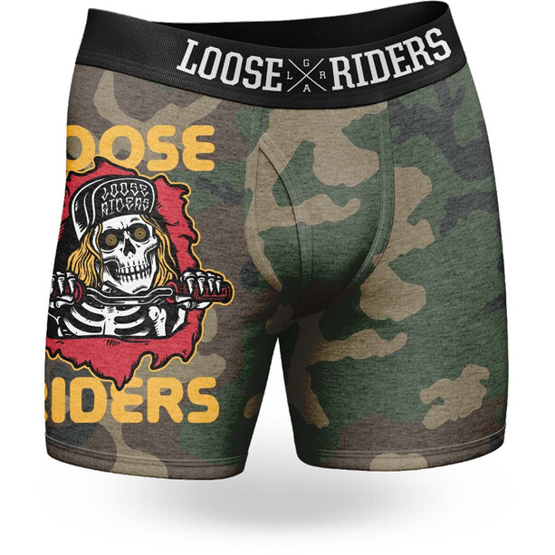 Loose Riders Boxershorts Set Herren schwarz/oliv