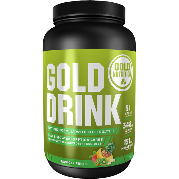 GoldNutrition Gold Drink Dose 1kg Tropenfrüchte