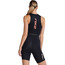 2XU Aero Front Zip Trisuit Women black/hyper coral