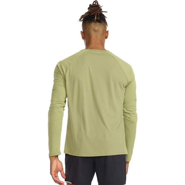 2XU Aero Camiseta manga larga Hombre, verde