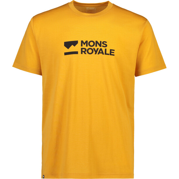 Mons Royale Icon T-skjorte Herre Gul