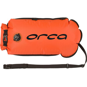 ORCA Safety Buoy mit Wasserdichtem Aufbewahrungsfach orange orange