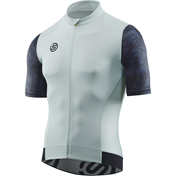 Skins Cycle Maillot Elite Homme, vert/gris