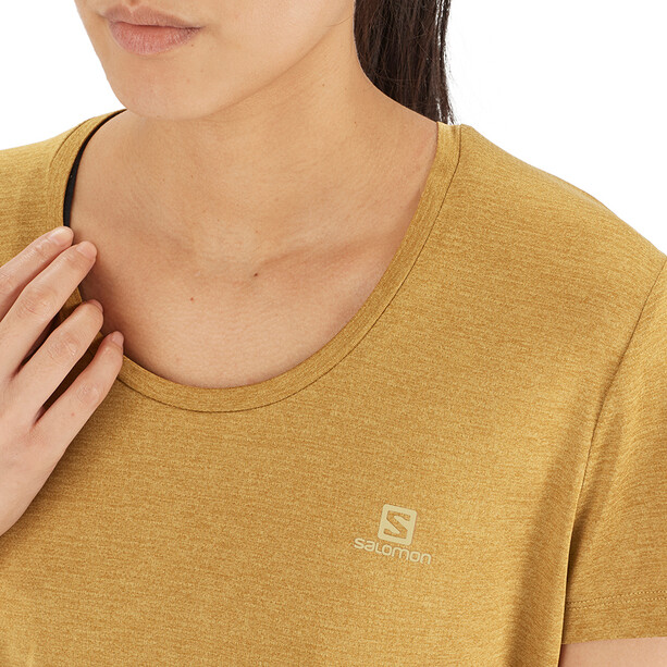 Salomon Agile T-shirt manches courtes Femme, jaune
