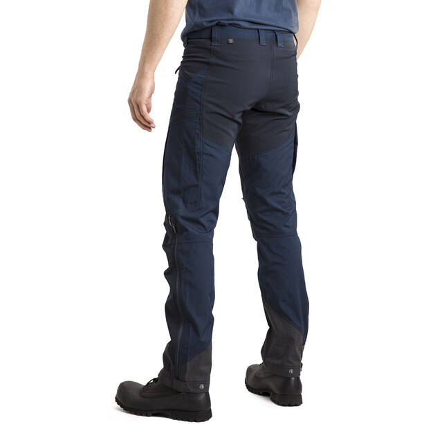 Lundhags Makke Spodnie Regularny Mężczyźni, niebieski