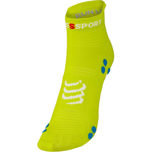 Compressport Pro Racing V4.0 Run Low-Cut Socken gelb gelb
