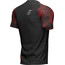 Compressport Racing SS camiseta Hombre, negro/rojo