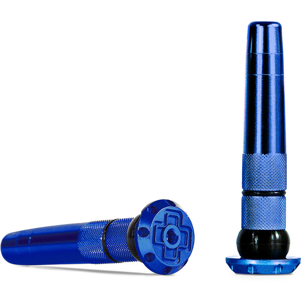 Muc-Off Stealth Tubeless Puncture Plug Reparaturset mit Werkzeug blau