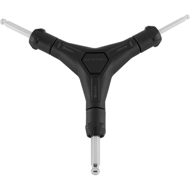 Birzman Y-Grip-S Balpen Sleutel 4/5/6mm, zwart