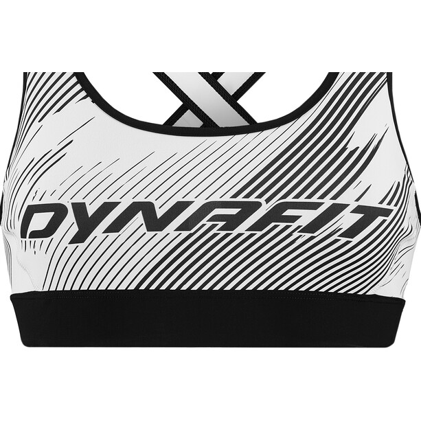Dynafit Alpine Graphic Sport-BH Damen grau/weiß