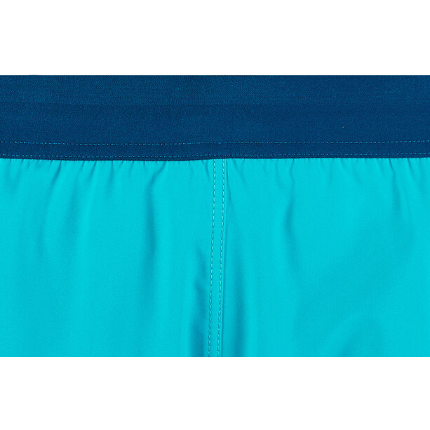 Dynafit Alpine Pro Pantalones cortos 2en1 Mujer, Azul petróleo