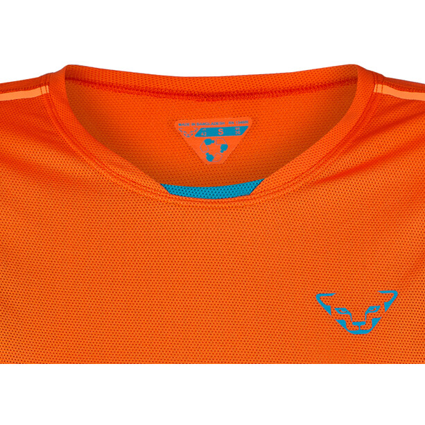 Dynafit Vert 2 T-shirt Femme, orange/vert