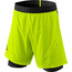 Dynafit Alpine Pro 2-in-1 Shorts Heren, geel/zwart