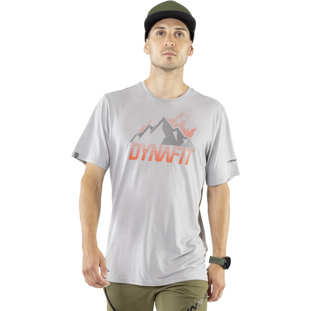 Dynafit Transalper Graphic Camiseta SS Hombre, gris