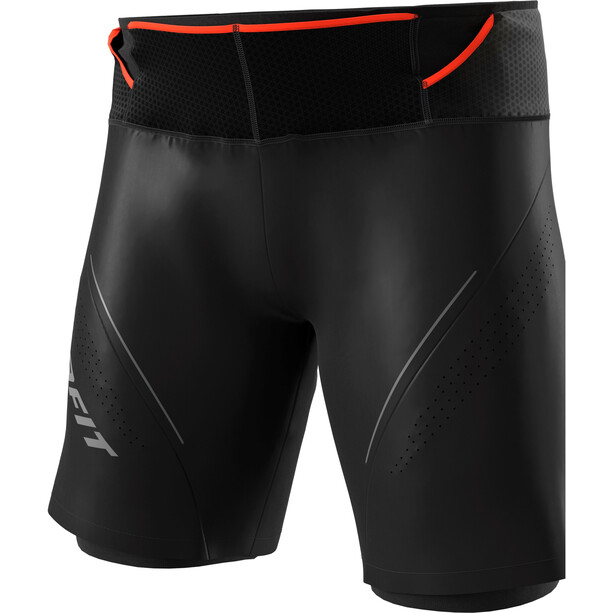 Dynafit Ultra 2in1 Shorts Heren, zwart