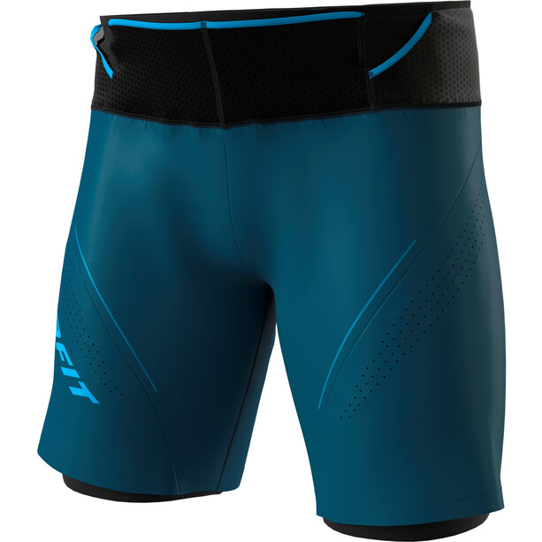 Dynafit Ultra 2in1 Shorts Heren, petrol