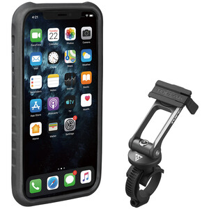 Topeak RideCase Smartphone-Hülle für iPhone 11 Pro inkl. Halterung schwarz schwarz