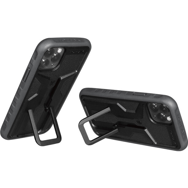 Topeak RideCase Housse pour Smartphone pour iPhone 11 Pro Max avec Support, noir