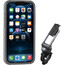 Topeak RideCase Pokrowiec na smartfona do iPhone 12/12 Pro w tym Uchwyt, czarny