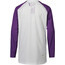 POC Essential MTB Longsleeve Jersey Jongeren, wit/violet