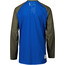 POC Essential MTB Maglia jersey a maniche lunghe Ragazzi, blu/verde oliva