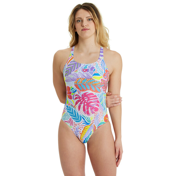 arena Allover Swim Pro Back Traje de baño de una pieza Mujer, Multicolor