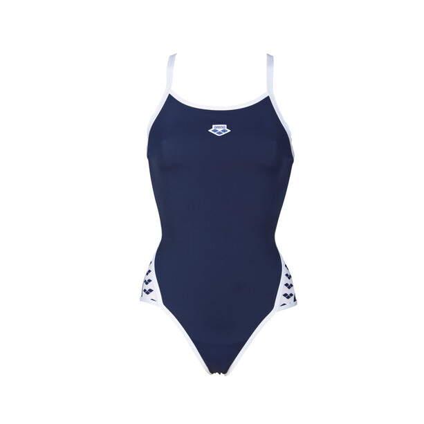 arena Icons Super Fly Back Solid Einteiliger Badeanzug Damen blau