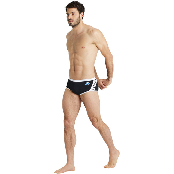arena Icons Solid Short taille basse Homme, noir